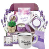 THINKING OF YOU Care Package for women | Sympathy Self Care Get Well Gift basket | cheer up, Purple, Birthday gift get well soon