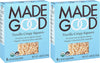 MadeGood Vanilla Crispy Squares, 6 Healthy Snacks, 0.78oz - Pack of 2