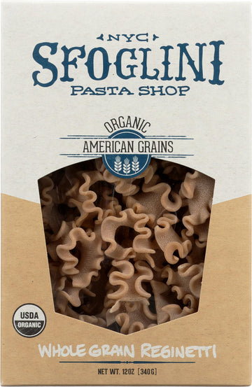 Sfoglini Whole Grain Blend Reginetti, 12 Oz