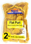 Rani Pani Puri Coins 32Oz (2Lbs) 907G, Bulk Pack 330-335 Coins ~ Uncooked, Microwaveable Wheat And Semolina Coins ~ All Natural
