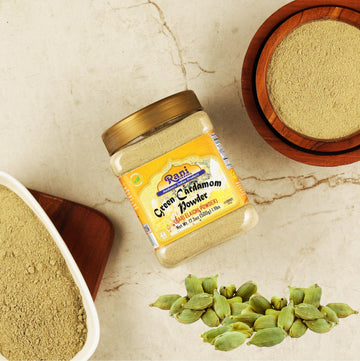 Rani Green Cardamom Pods Powder, All Natural, Vegan, 17.5oz (500g), Gluten Friendly, Non-GMO, Kosher, Product of India