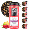 Tiesta Tea - Passion Berry Jolt, Raspberry Passion Fruit Black Tea, Premium Loose Leaf Tea Blends, Caffeinated Black Tea, Make Hot Or Iced Tea & Brews Up To 50 Cups - 4Oz Refillable Tin (Pack Of 6)
