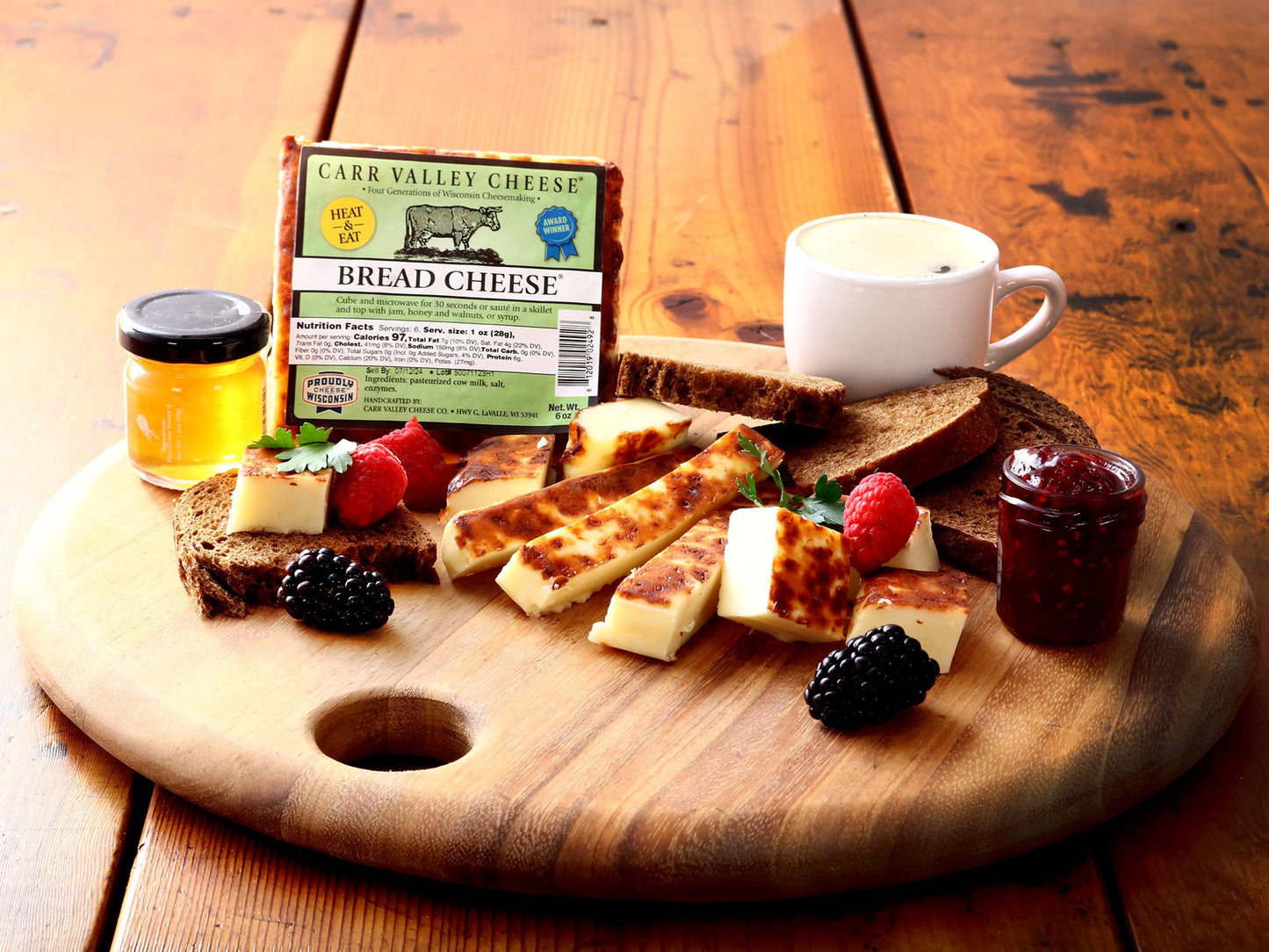 Bread Cheese Carr Valley 3 Pack - 6oz each