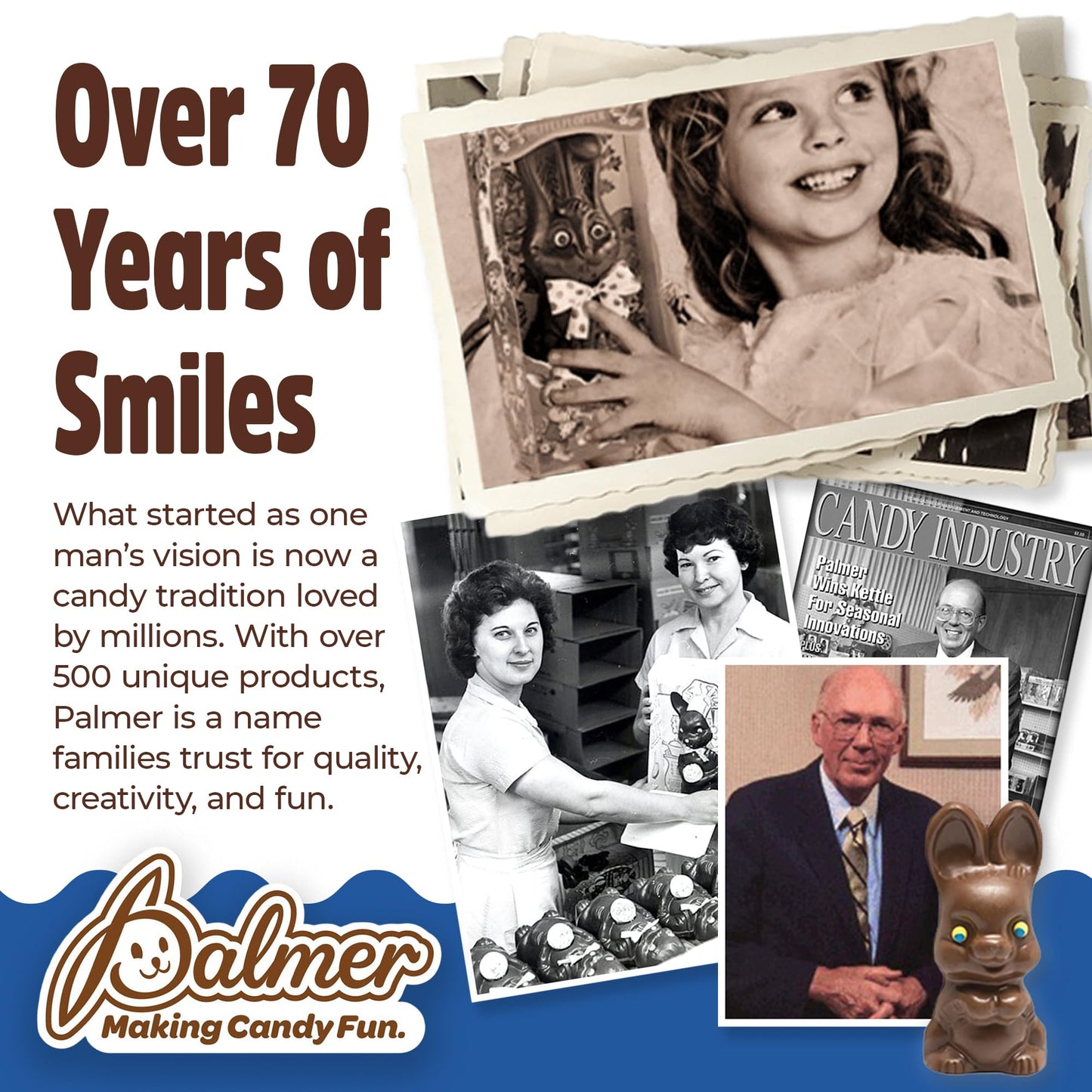 Palmer Milk Chocolate Yoohoo Bars, Creamy And Delicious, Individually Wrapped Candy Pieces, Making Candy Fun Since 1948 (10 Ounce, Pack Of 1)