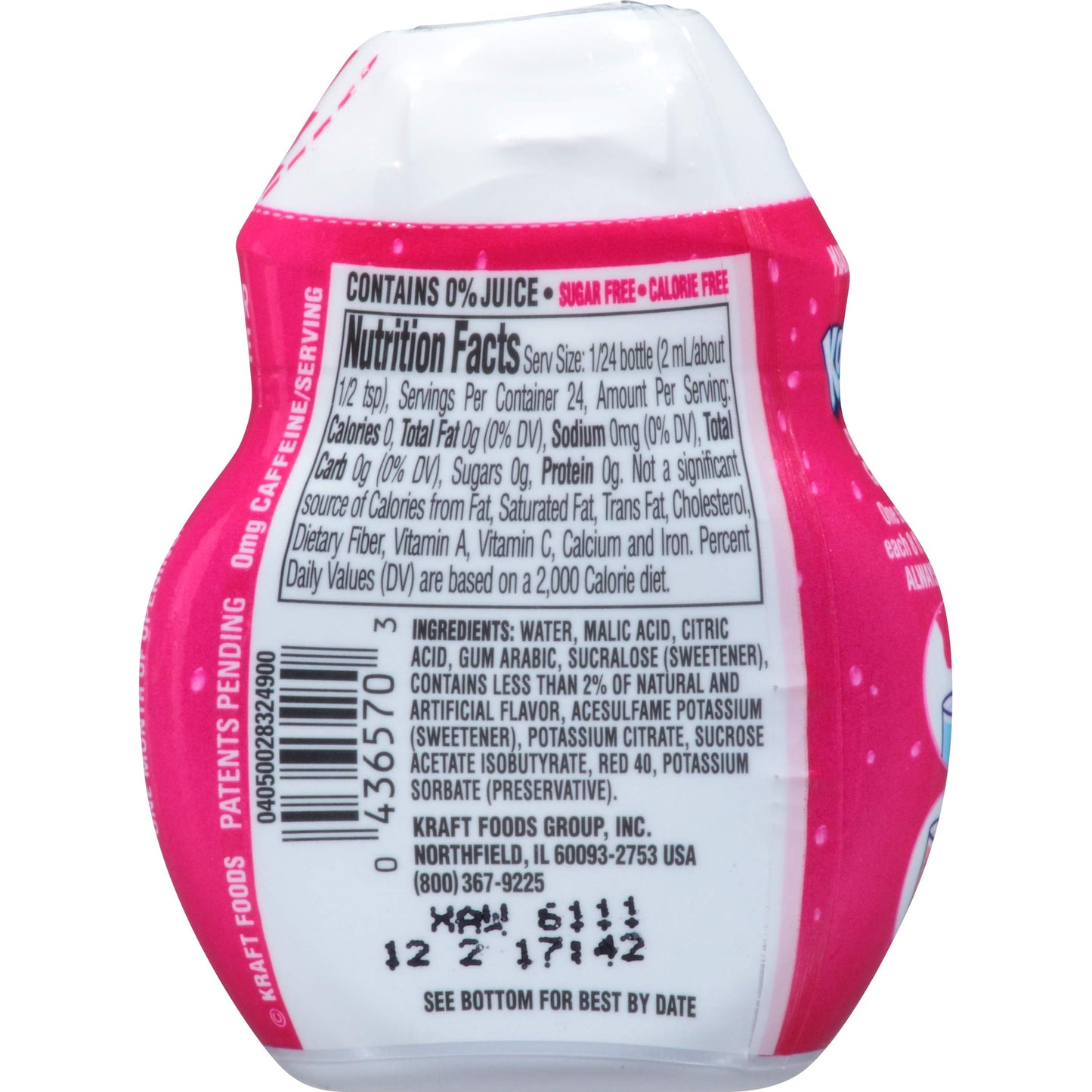 Kool Aid Liquid Concentrate Drink Mix, 1.62 Fluid Ounce (Strawberry, Pack - 12)