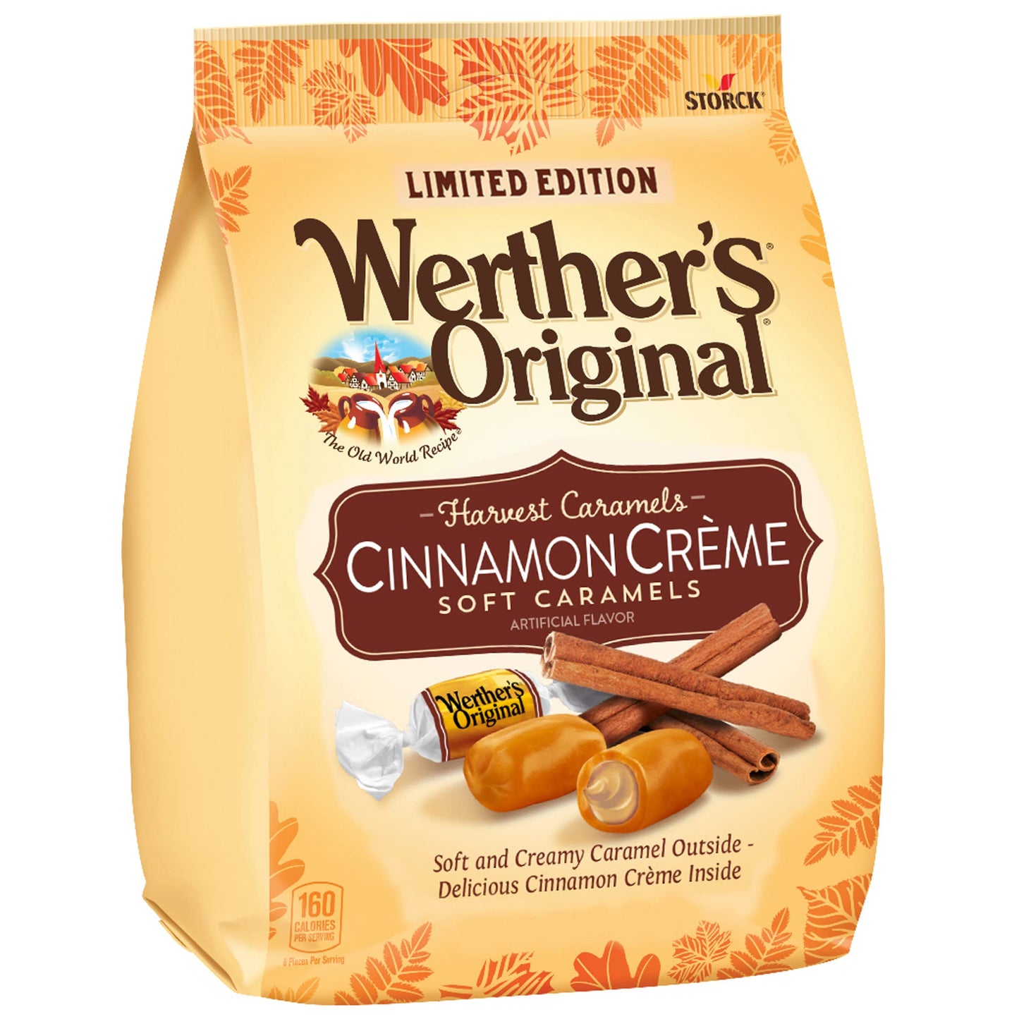 Werther'S Original Soft Cinnamon Crme Caramels, 7.4 Oz Bag