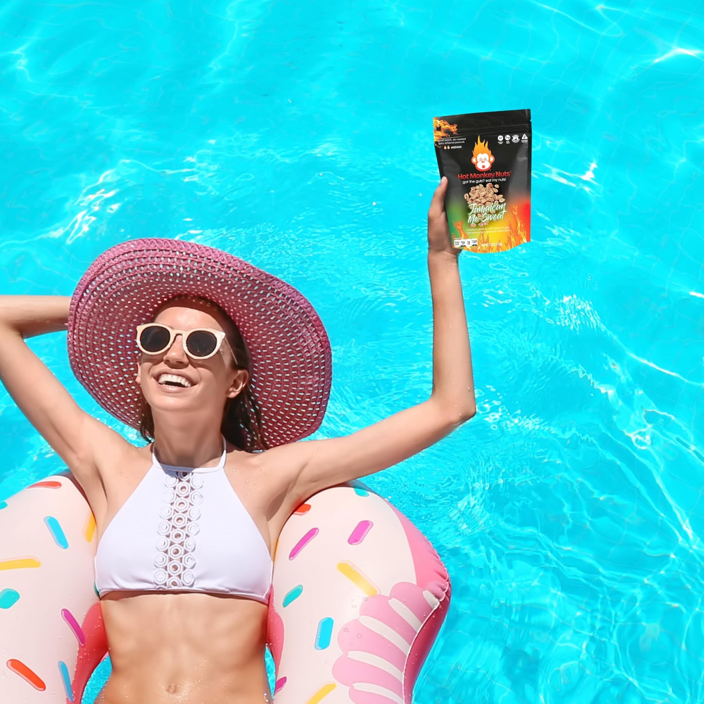 Hot Monkey Nuts Spicy Artisanal Peanuts | 3-Pack Medium Heat Roasted Peanuts | Nacho Momma'S Nuts, Sour Screamin' Onion & Jamaic