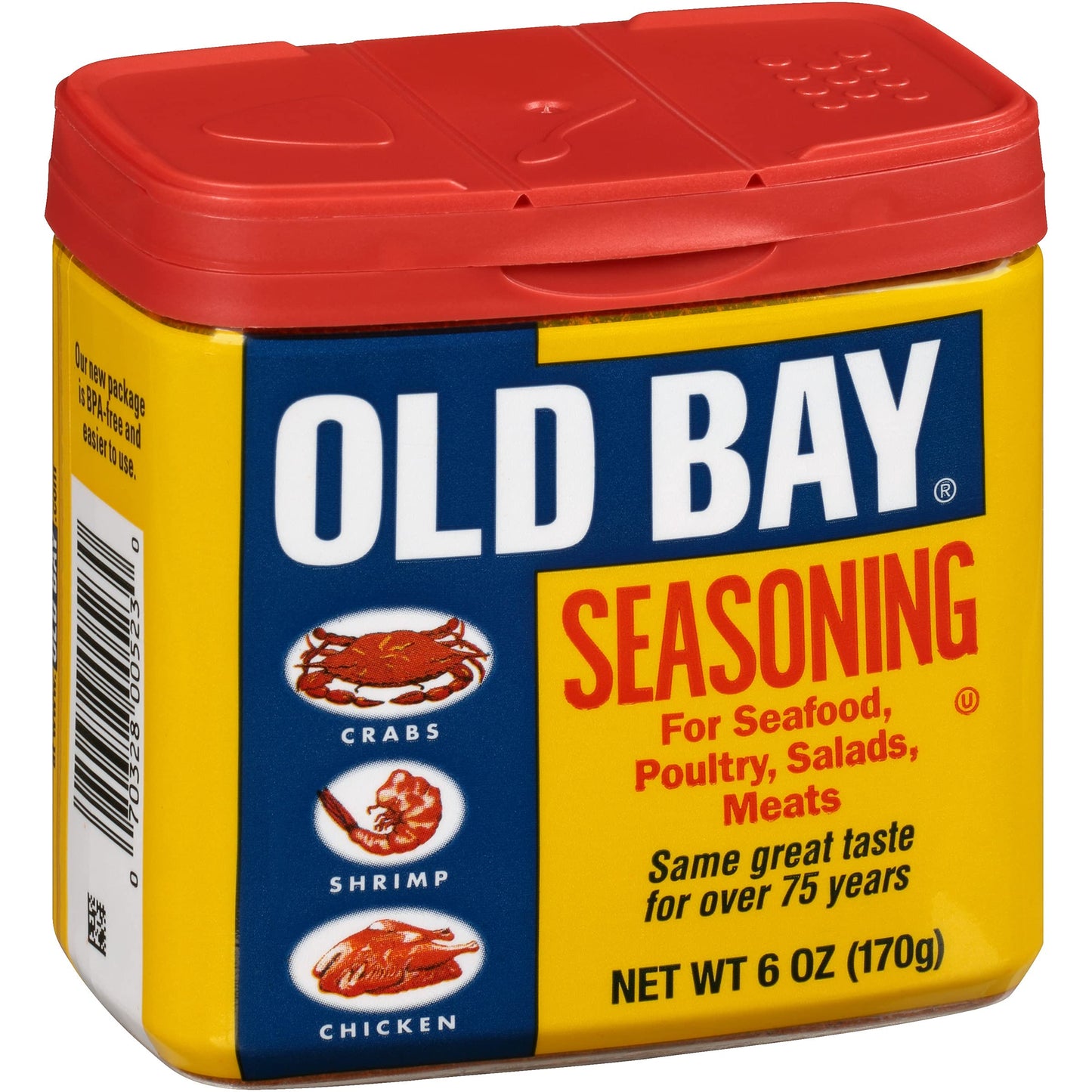OLD BAY Seasoning, 6 oz (Pack of 8)