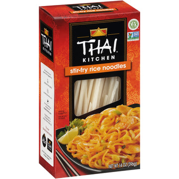 Thai Kitchen Gluten Free Stir Fry Rice Noodles, 14 Oz (Pack Of 6)