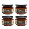 Louisiana Pepper Exchange Ghost Pepper Puree Sauce, Super Hot Chili Spicy Flavor Seasoning, Plant-Based, Gluten-Free, Replaces G