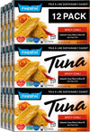 FinerFin Yellowfin Tuna Salad in Organic Olive Oil, Spicy Chili Flavor, 4.4oz can, Pack of 12