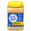 Spice World Minced Garlic - Bulk 48 Oz Garlic Container - Ready-To-Use Seasonings For Cooking, Reduce Prep Work And Easily Add F