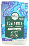 Whole Foods Market, Costa Rica Single Origin Whole Bean Coffee, Light Roast, Orange & Chocolate, 12 Ounce