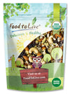 Organic Raw Seeds, Nuts and Raisins Mix, 1 Pound - Raw and Non-GMO Trail Mix Contains Walnuts, Almonds, Cashews, Hazelnuts, and