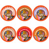 Crazy Cups Flavored Coffee Pods Variety Pack, Medium Roast Flavored Coffee K Cups Variety Pack (Including Pumpkin), Single Serve