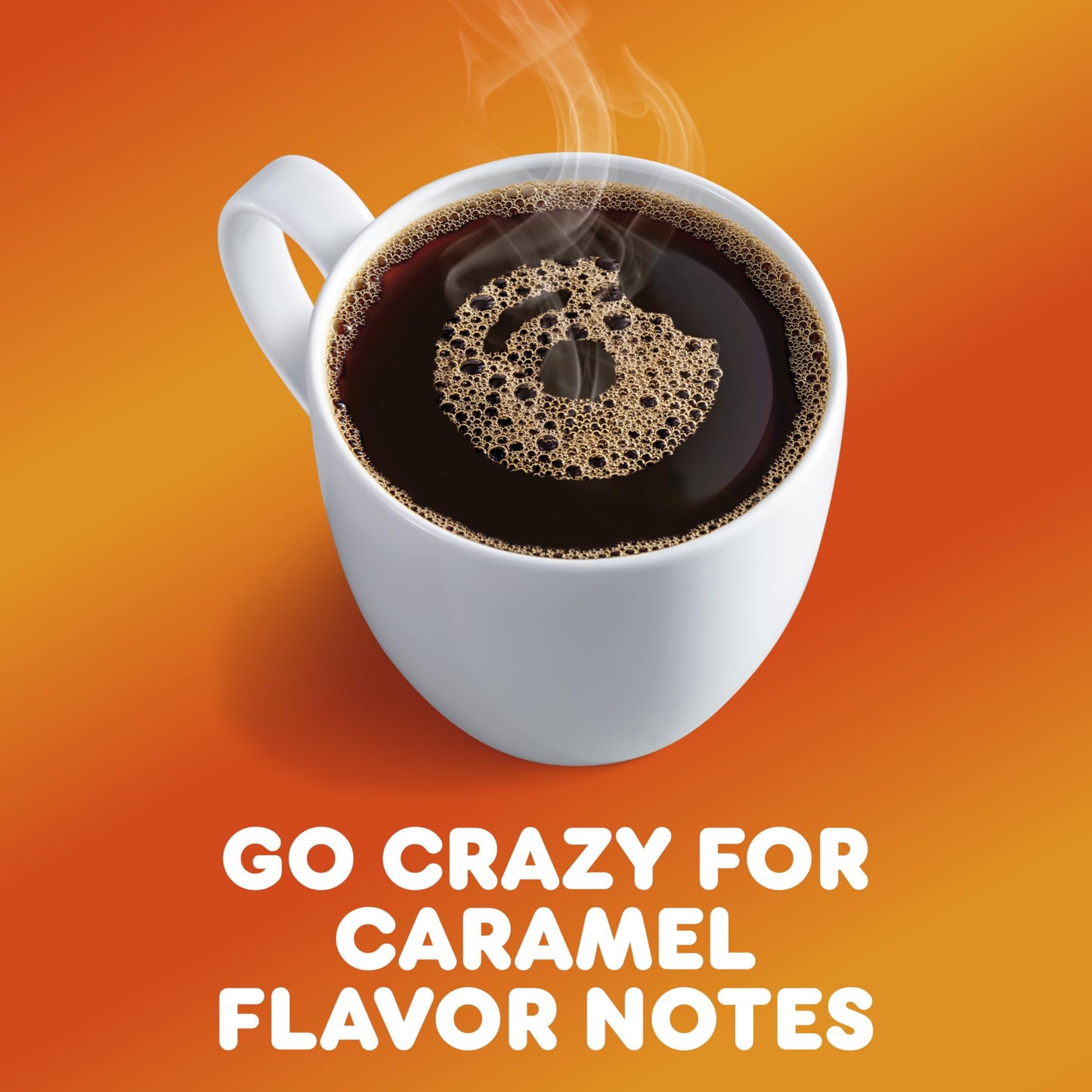 Dunkin' Caramel Me Crazy Flavored Ground Coffee, 11 Ounce