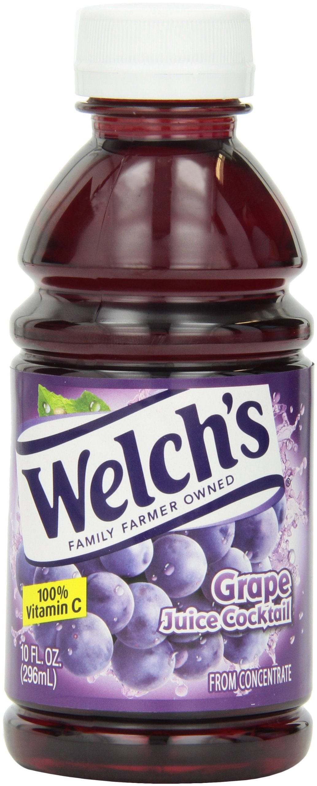 Welchs Grape Juice Cocktail, 10 Fl Oz, Pack of 24, Model 319-00