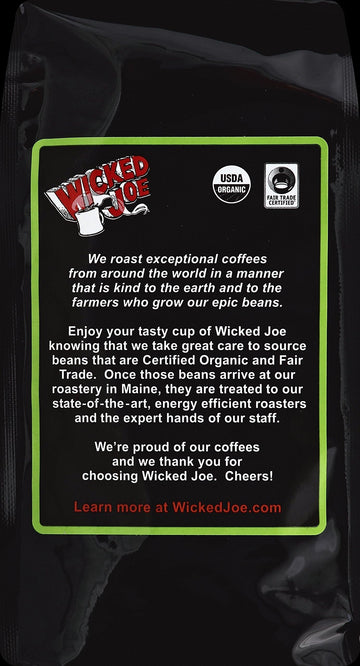 Wicked Joe Coffee Wicked French Ground, 12 Oz, Red