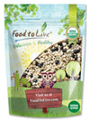 Food to Live Organic Black Bean Soup Mix, 2 Pounds - Contains Non-GMO Black Beans, Black-eyed Peas, Pearled Barley, and Navy Bea