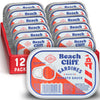 Beach Cliff Wild Caught Sardines In Tomato Sauce, 3.75 Oz Can (Pack Of 12) - 16G Protein Per Serving - Gluten Free, Keto Friendl