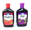 Pampa Fruit Spread Grape Jelly 19 Oz Package + Strawberry Jelly 19 Oz Package Variety Pack Bundle