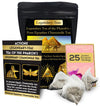 Legendary-Teas Tea of the Pharaoh's 25 Pack Pyramid Tea Bags Sealed in Foil Pouches (Egyptian Chamomile Tea, 25 Pack Pouch)