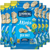Lundberg Organic Rice Cake Minis, Sea Salt, 6-Pack - Regenerative Organic Certified Mini Rice Cakes, Healthy Snacks, Vegan, 5 O