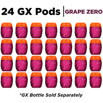 Gatorade Gx Hydration System - Non-Slip Squeeze Bottles & Drink Pods, 13 Fl Oz (Pack of 6), Zero Sugar, G (24ct)