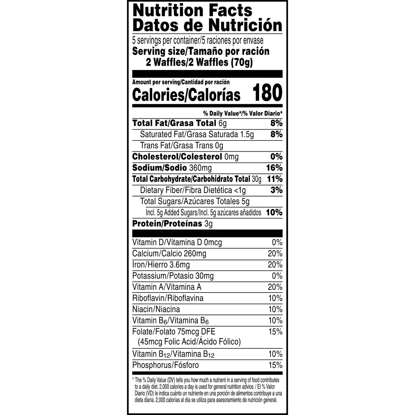 Eggo Frozen Waffles, Frozen Breakfast, Breakfast Food, Blueberry, 12.3oz Box (10 Waffles)