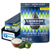 Chinook Seedery Roasted Jumbo Sunflower Seeds - Keto Snacks, Gluten-Free, Non-Gmo, Jalapeno Ranch 4 Oz (12-Pack)