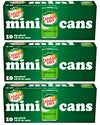 Canada Dry Ginger Ale Mini Cans - 10 Pack of 7.5 Fl Oz (Total 30 Cans)