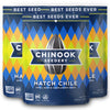 Chinook Seedery Roasted Sunflower Seeds - Jumbo Seeds Keto Snacks - Best For Snack Packs - Gluten Free, Non Gmo Snack Food Gifts - 4 Ounce (Pack Of 3) - Hatch Chile Flavor Pack