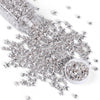 Cobakey Bright Silver Sprinkles For Cake Decorations 100G/ 3.52Oz Star Metallic Pearl Sugar Sprinkles For Cupcake Toppers Weddin