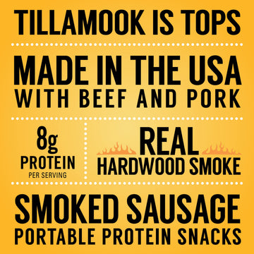 Tillamook Country Smoker Pepperoni Sausages, 15.2 Ounce Tall Jar, 20 Count