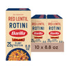 Barilla Red Lentil Rotini Pasta, Good Source Of Plant-Based Protein, Excellent Source Of Fiber, Kosher, Gluten Free & Non-Gmo, 8.8 Ounce (Pack Of 10)