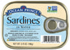 Ocean Prince Sardines In Water, 3.75 Ounce Cans (Pack Of 12)