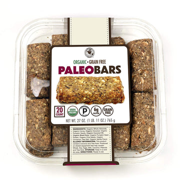 Universal Bakery Organic Paleo Bars, 1.35 Ounce (20 Count)