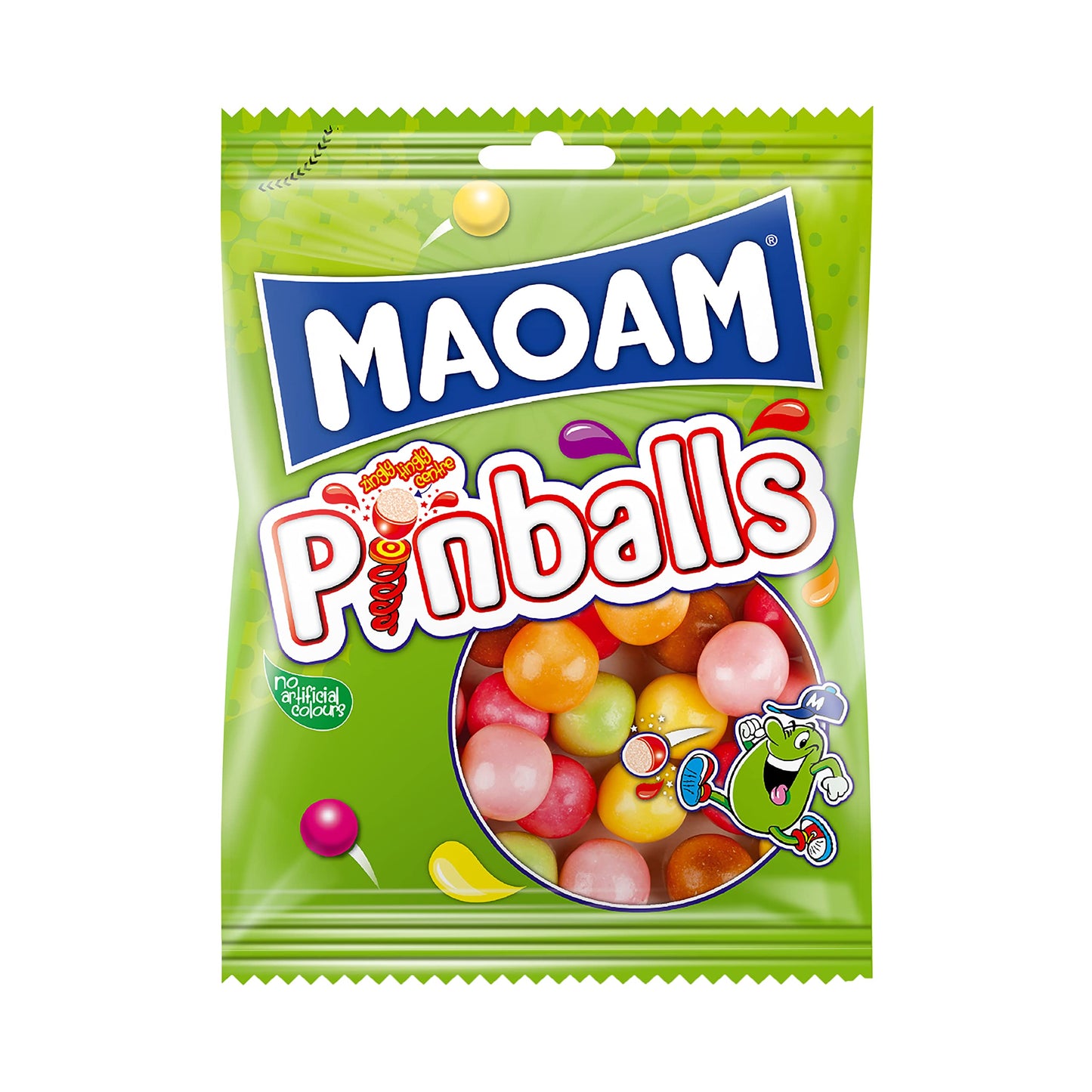 Haribo Candy | Haribo Maoam Pinballs (28X 70Gr | Pack Of 28 | Haribo Gummies | Haribo Sweets | 69 Oz | 1960 Gr