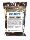 ICE CHIPS Xylitol Candy, Low Carb & Gluten Free, Chocolate Brownie, 5.28 oz Resealable Pouch
