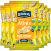 Lundberg Organic Rice Cake Minis, Cheddar, 6-Pack - Regenerative Organic Certified Mini Rice Cakes, Healthy Snacks, Gluten-Free,