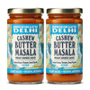 Brooklyn Delhi - Vegan Butter Chicken - Indian Simmer Sauce With Cashew Cream Tomatoes Sweet Paprika - Mild Enough For A Kid Flavorful For A Foodie - Vegan Nothing Artificial - 12Oz