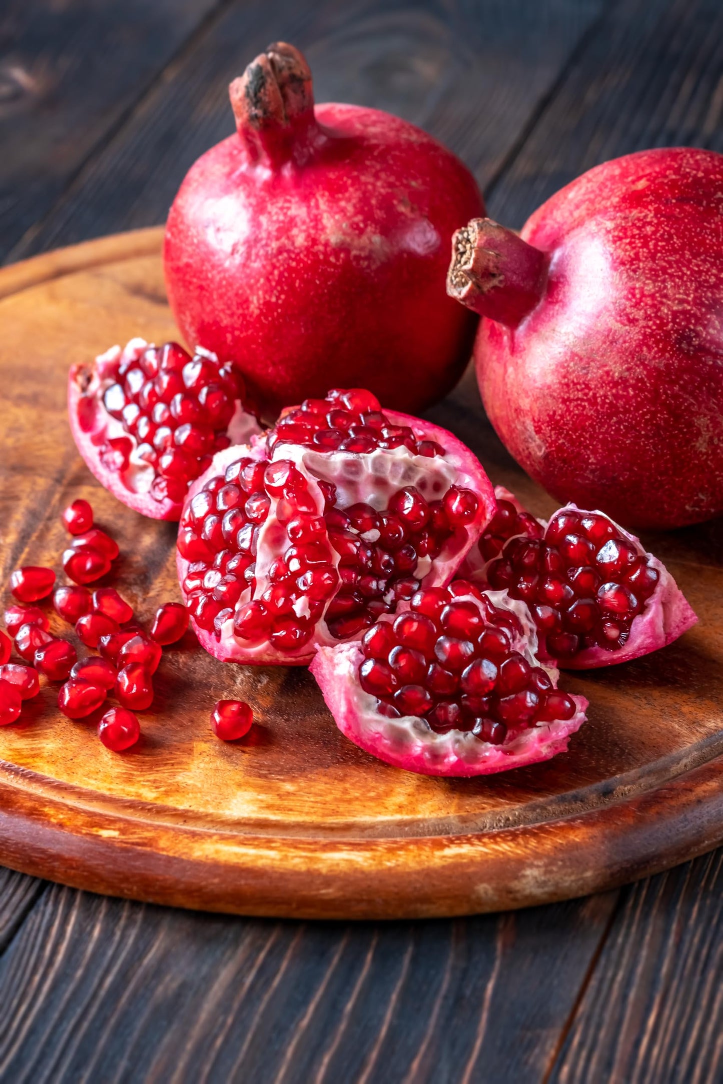 Fresh Red Juicy Pomegranate By Rawjoy Farms, 5 Pound