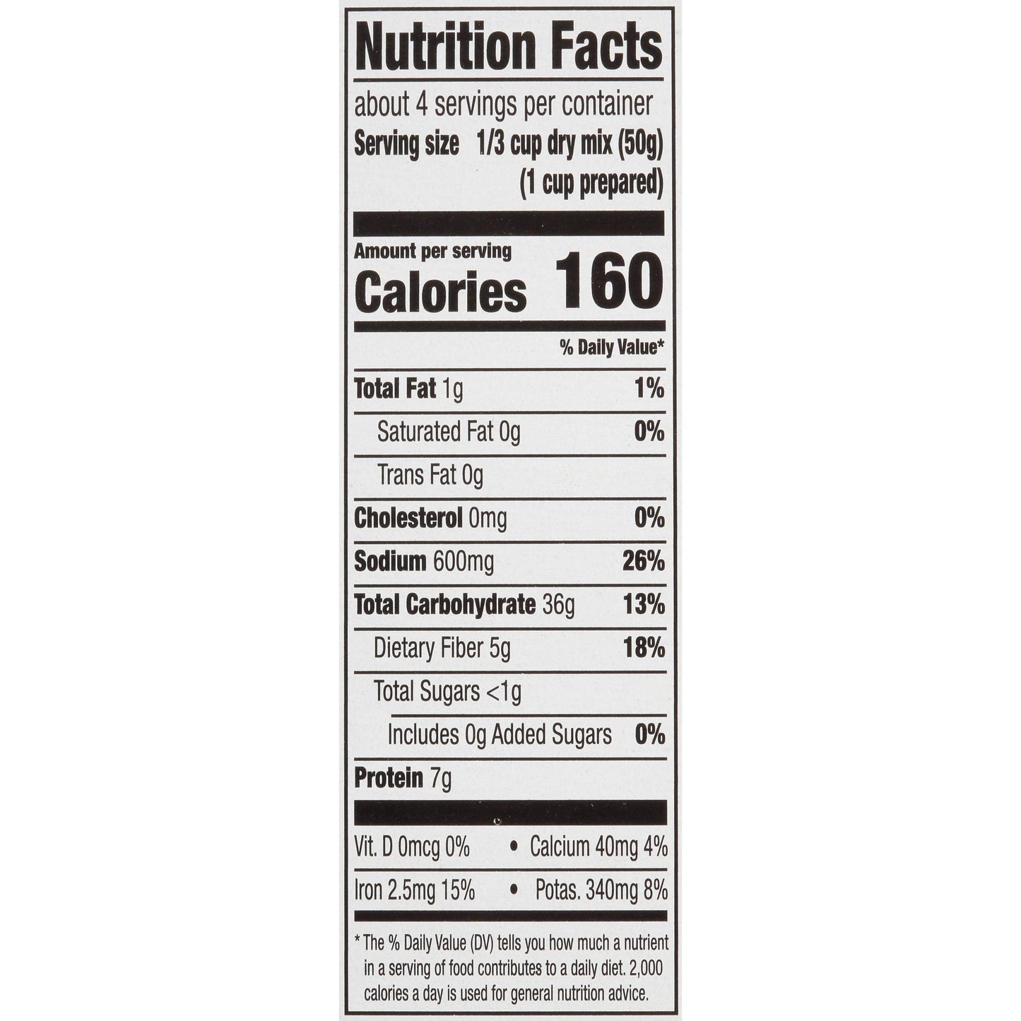 Zatarain s Black Beans & Rice, 7 oz (Pack of 8)