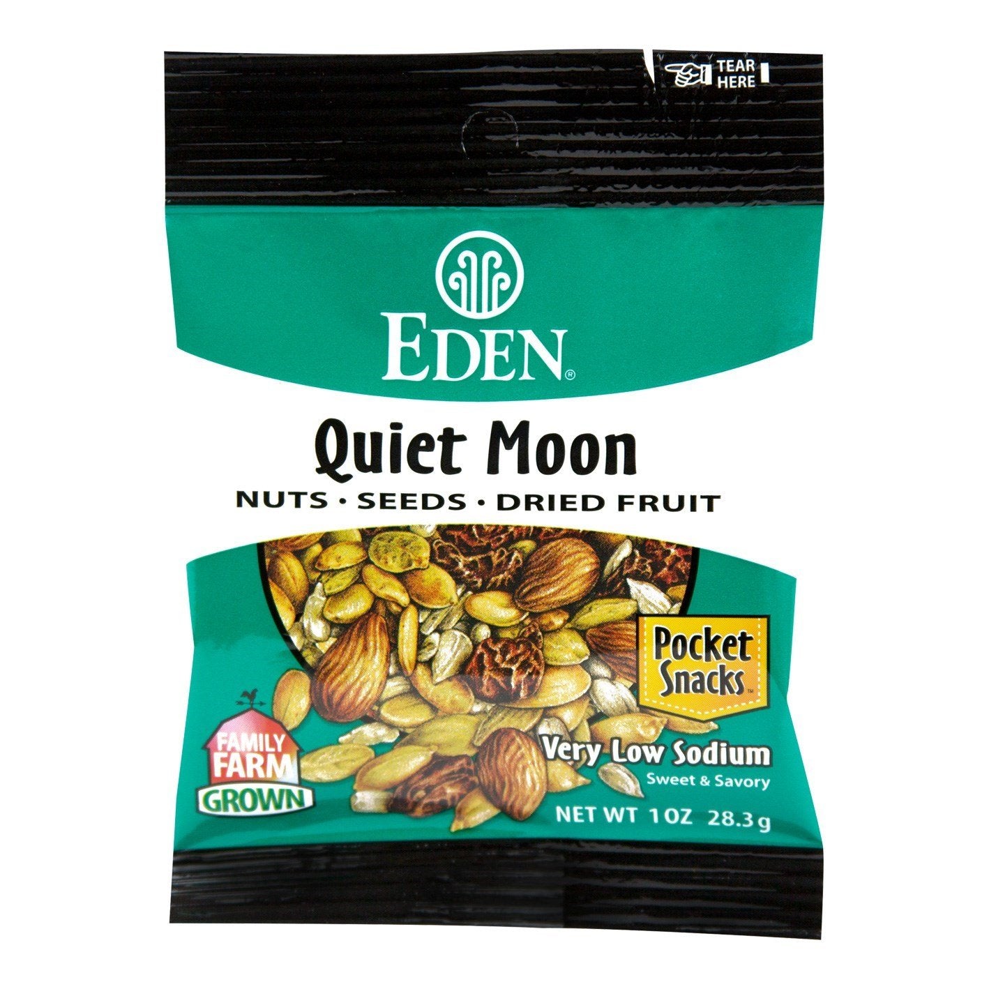 Quiet Moon Nuts Seed And Dried Fruit (Case Of 12)