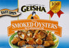 GEISHA Smoked Oysters in Cottonseed Oil, 3.75 oz - Pack of 1, Model 601