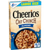 Cheerios Oat Crunch Almond Breakfast Cereal, 18.2 oz Box (Pack of 12)