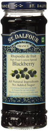 Charles Jacquin-St.Dalfour Consrv, Blk Rasp, 100%Fruit, 10-Ounce (Pack of 6)