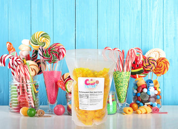 Sarah'S Candy Factory Butterscotch Discs Hard Candy In Resealable Bag 3 Lbs
