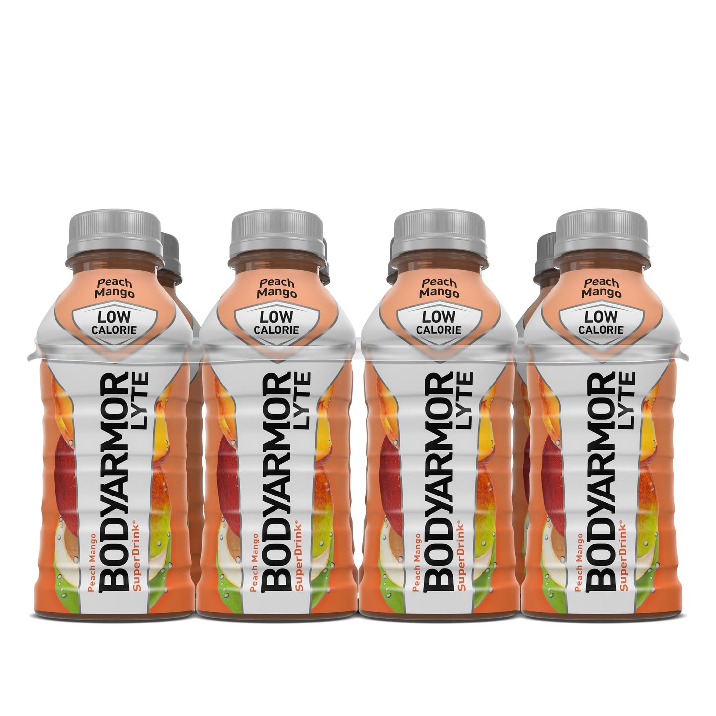 BODYARMOR LYTE Sports Drink Low-Calorie Sports Beverage, Peach Mango, Coconut Water Hydration, Natural Flavors With Vitamins, Po