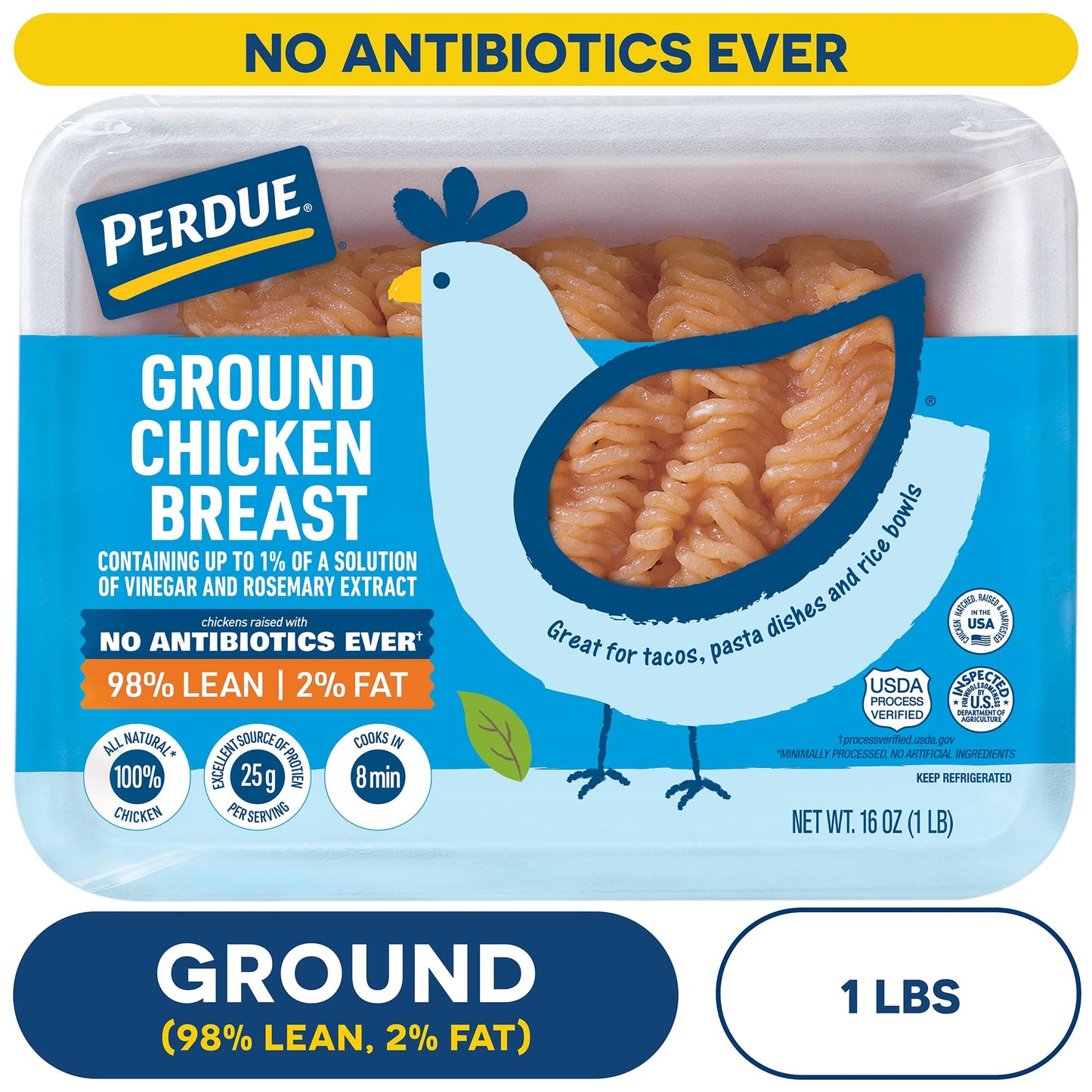 Perdue Farms Ground Chicken Breast, 1 lb